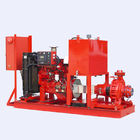 Impeller Centrifugal Pump Set With Jockey Pump UL Listed FM Approved Fire Pump Eaton controller