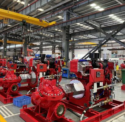 SCF200-150-480 مضخة الحريق ذات الحاجز المقسم 8 × 6