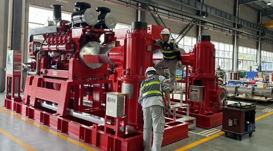 مضخة إطفاء تعمل بمحرك الديزل 250VTP950-38