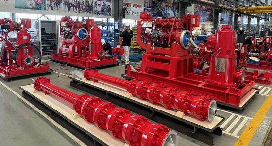 150VTP230-20 توربين عمودي مضخة حريق محرك الديزل مدفوعة 1000 جي بي أم معتمدة UL/FM