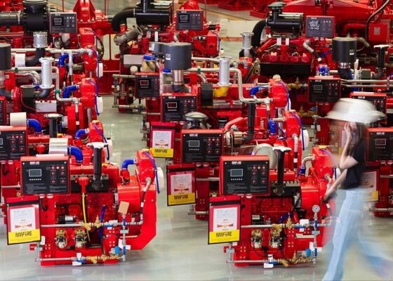 مشغل مضخة حريق ديزل UL Listed NM4-105 NMFIRE