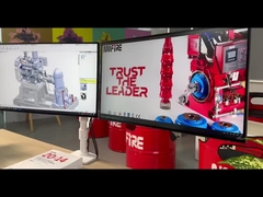 NMFIRE 1500gpm 155psi 1760rpm مضخة نار توربين عمودية تعمل بالديزل ULFM